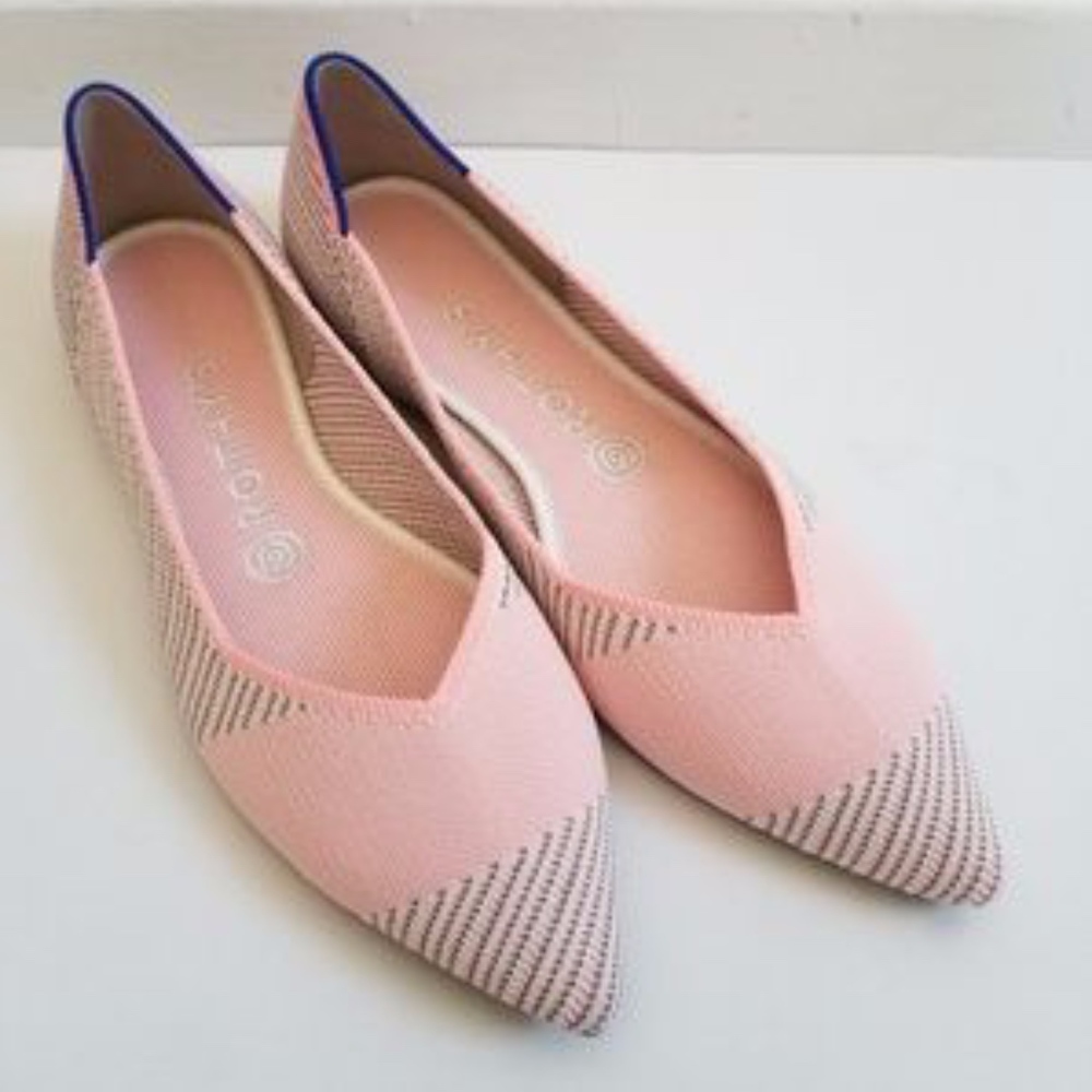 ISO: Cotton Candy Pink Rothy's Pointed-Toe Flats